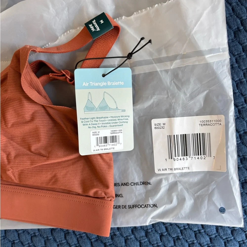 Tommy John Air Triangle Bralette & Bikini Set - Picture 3 of 3